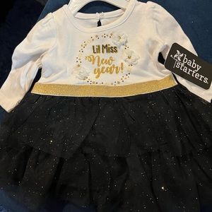 New Years Baby girl sparkly dress